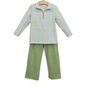 Basin Plaid Evan Pullover Pants Set