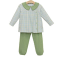 Basin Plaid Liam Bloomer Pants Set