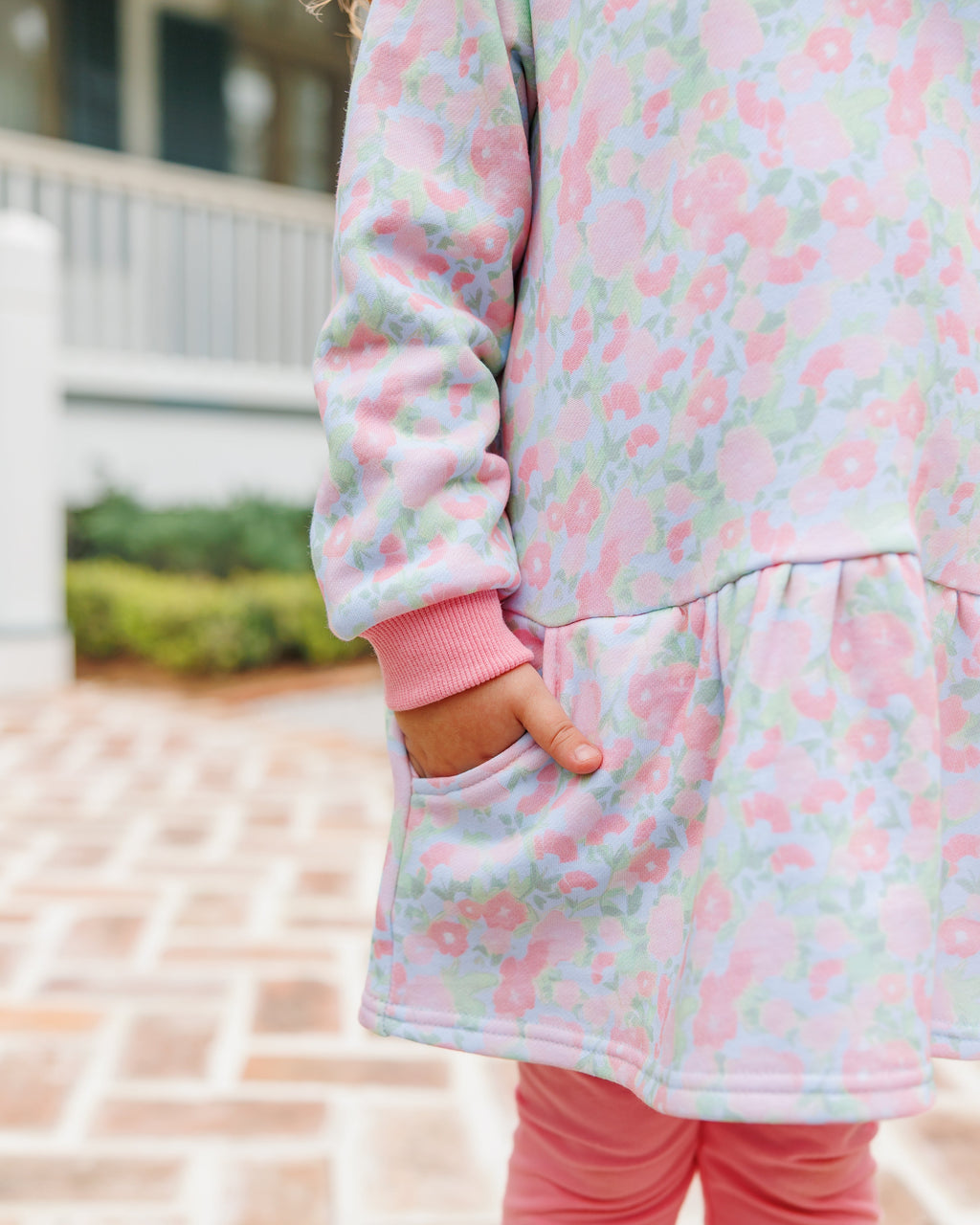 Cottage Blooms French Terry Tunic Set