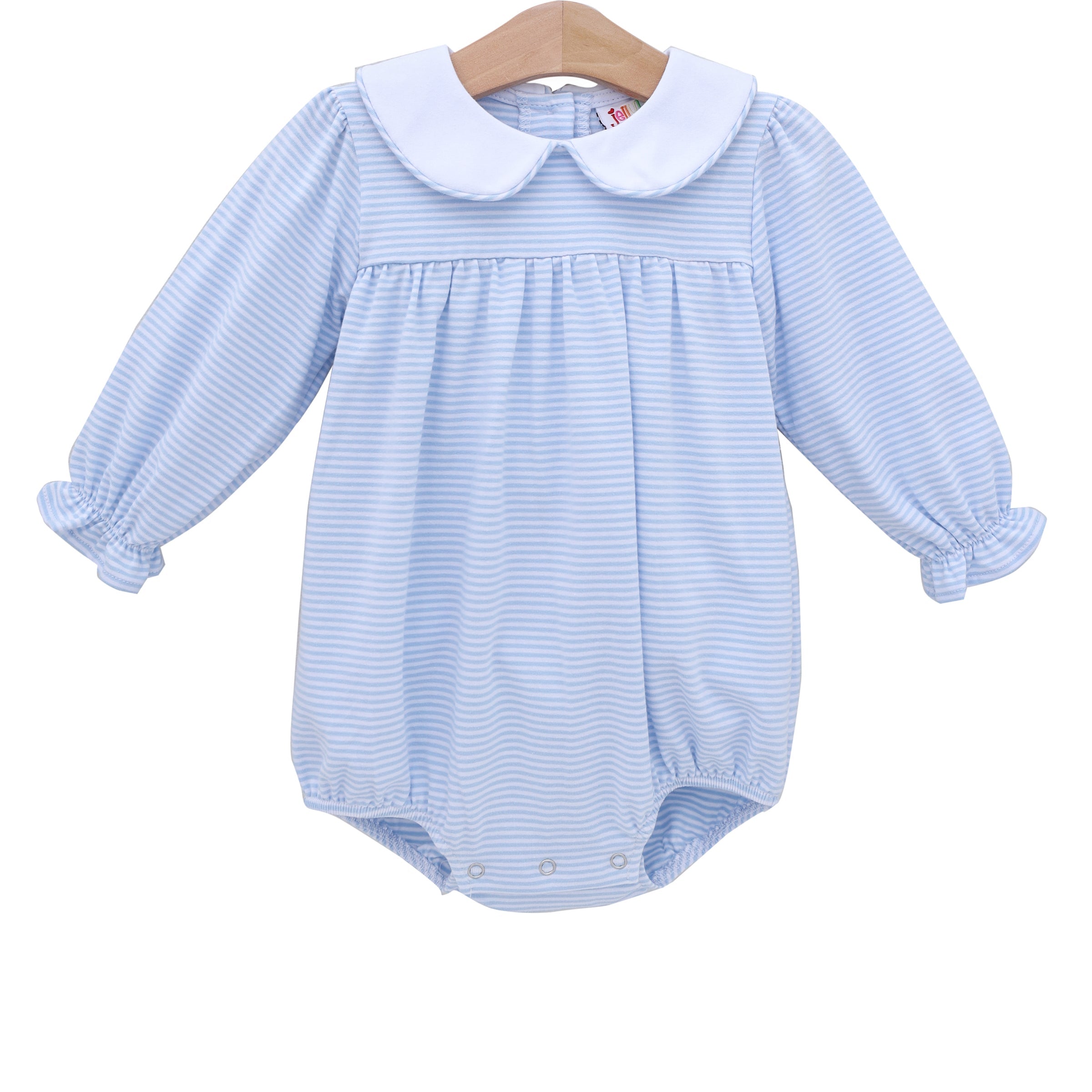 Lottie Bubble- Light Blue Stripe