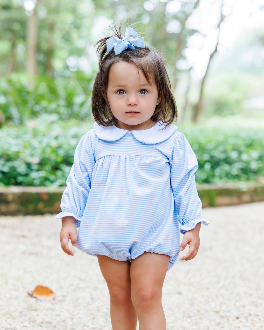 Lottie Bubble- Light Blue Stripe