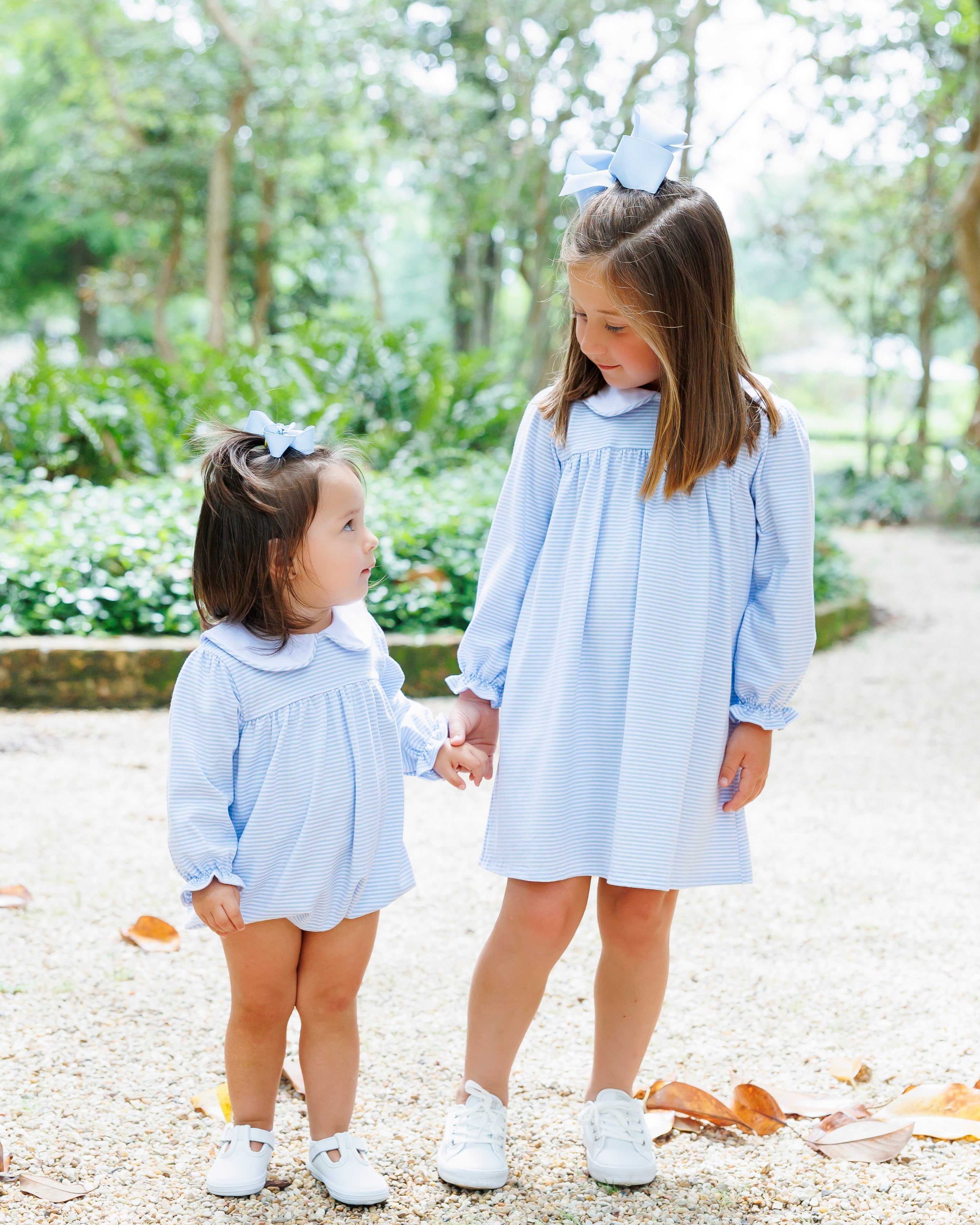 Lottie Bubble- Light Blue Stripe