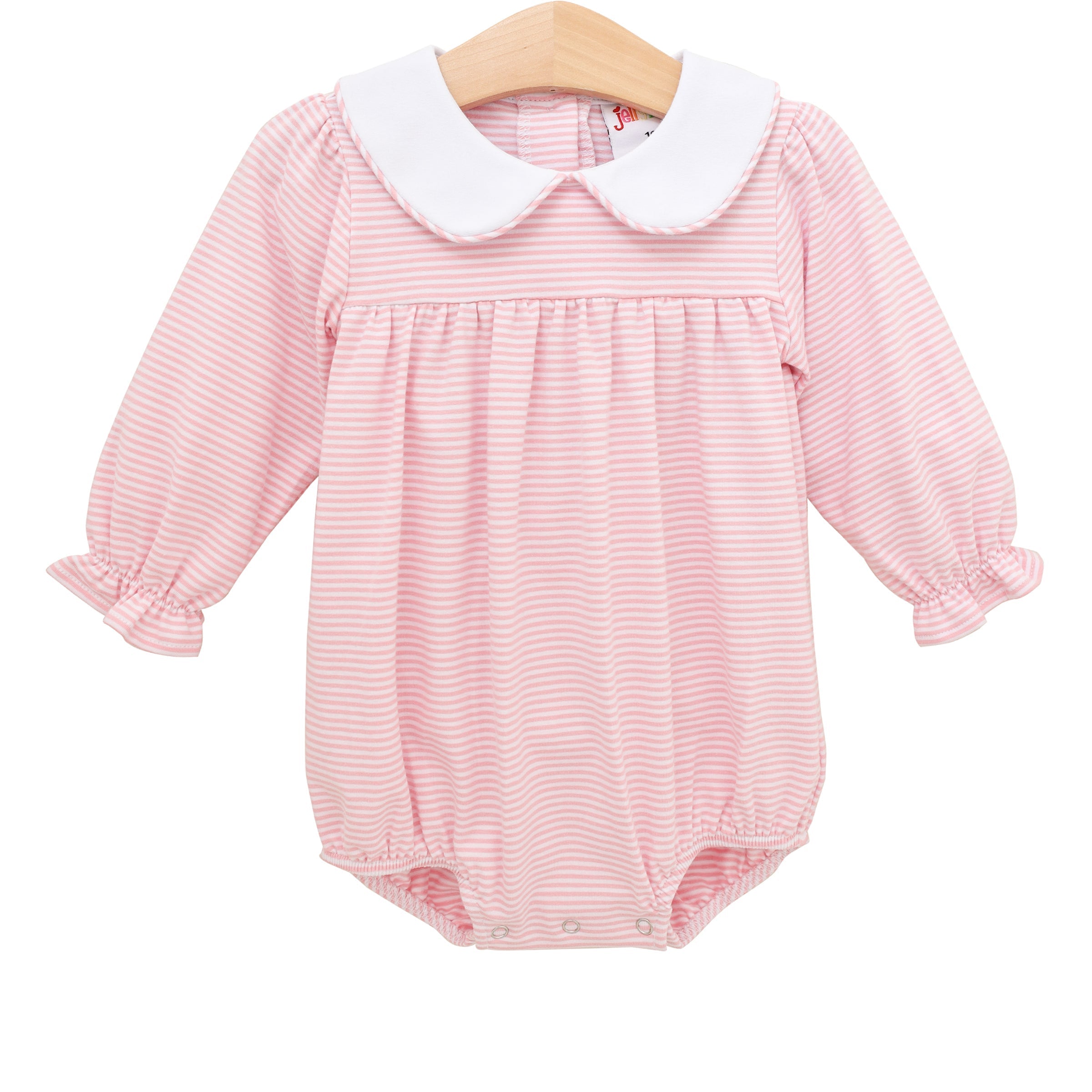 Lottie Bubble- Light Pink Stripe