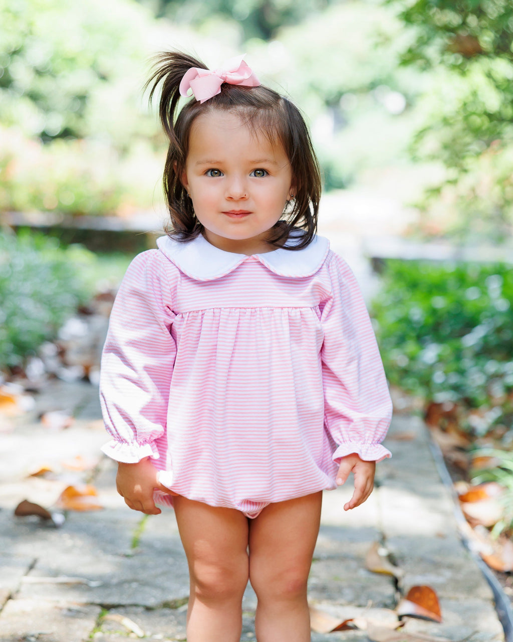 Lottie Bubble- Light Pink Stripe