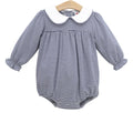 Lottie Bubble- Navy Stripe