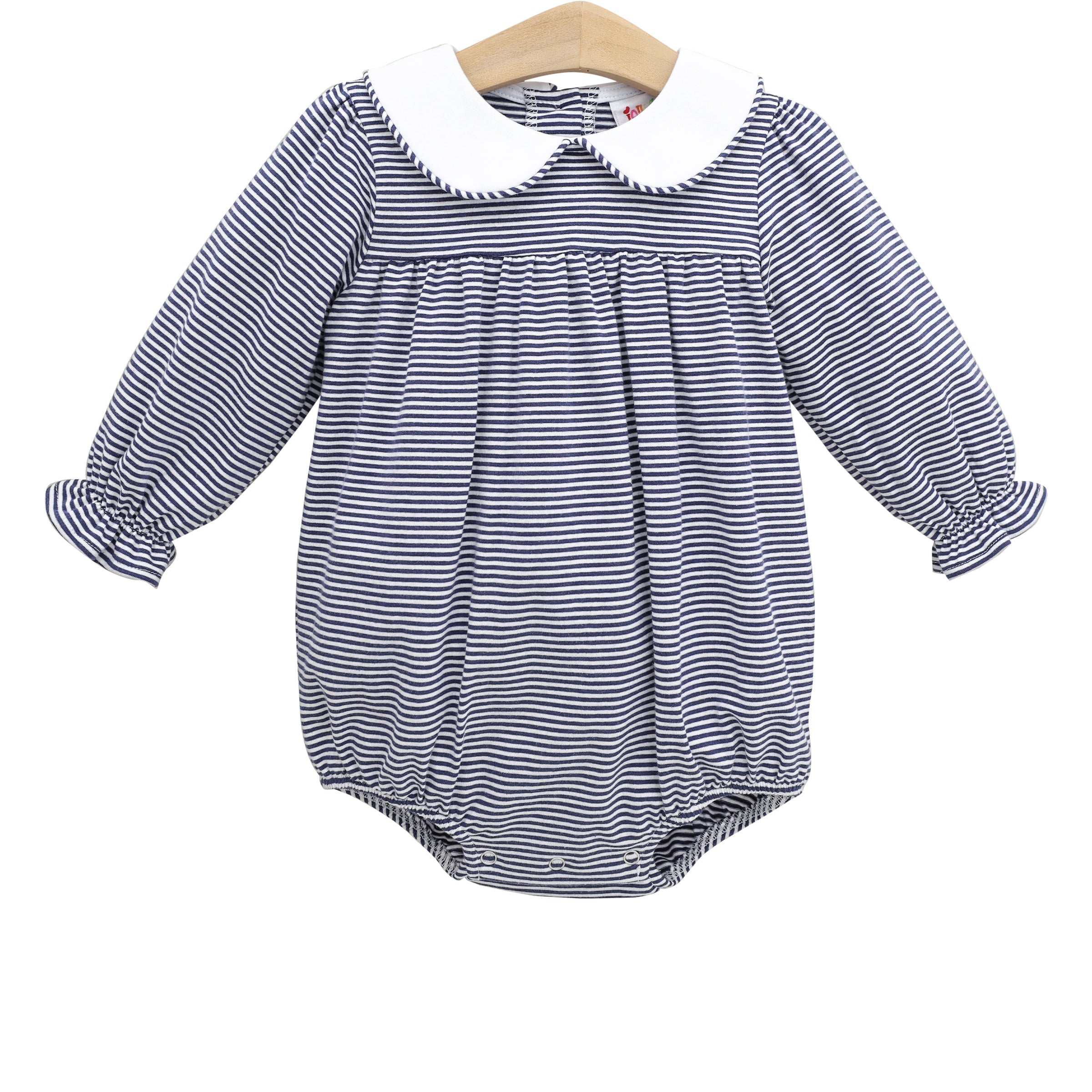 Lottie Bubble- Navy Stripe