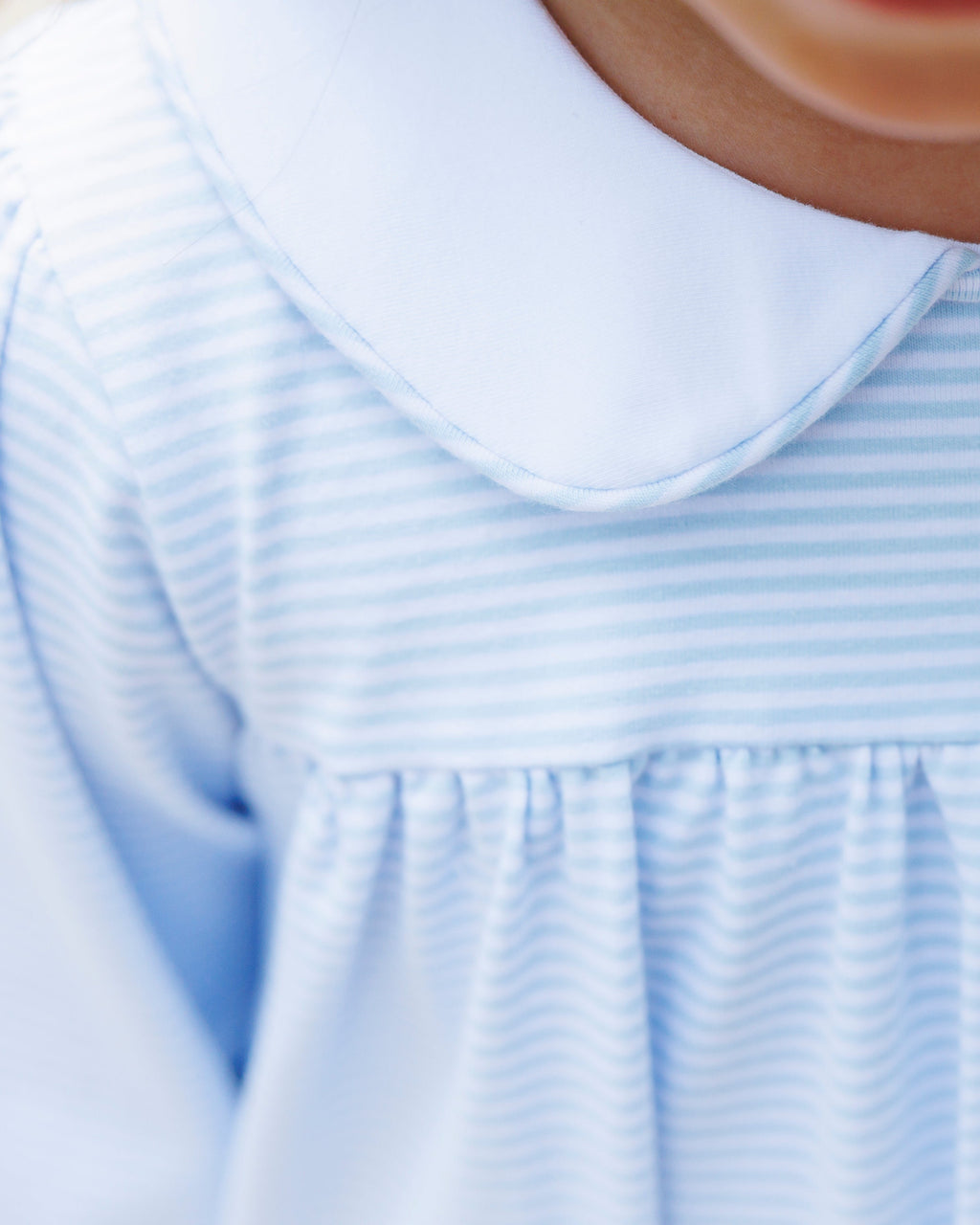 Lottie Bubble- Light Blue Stripe