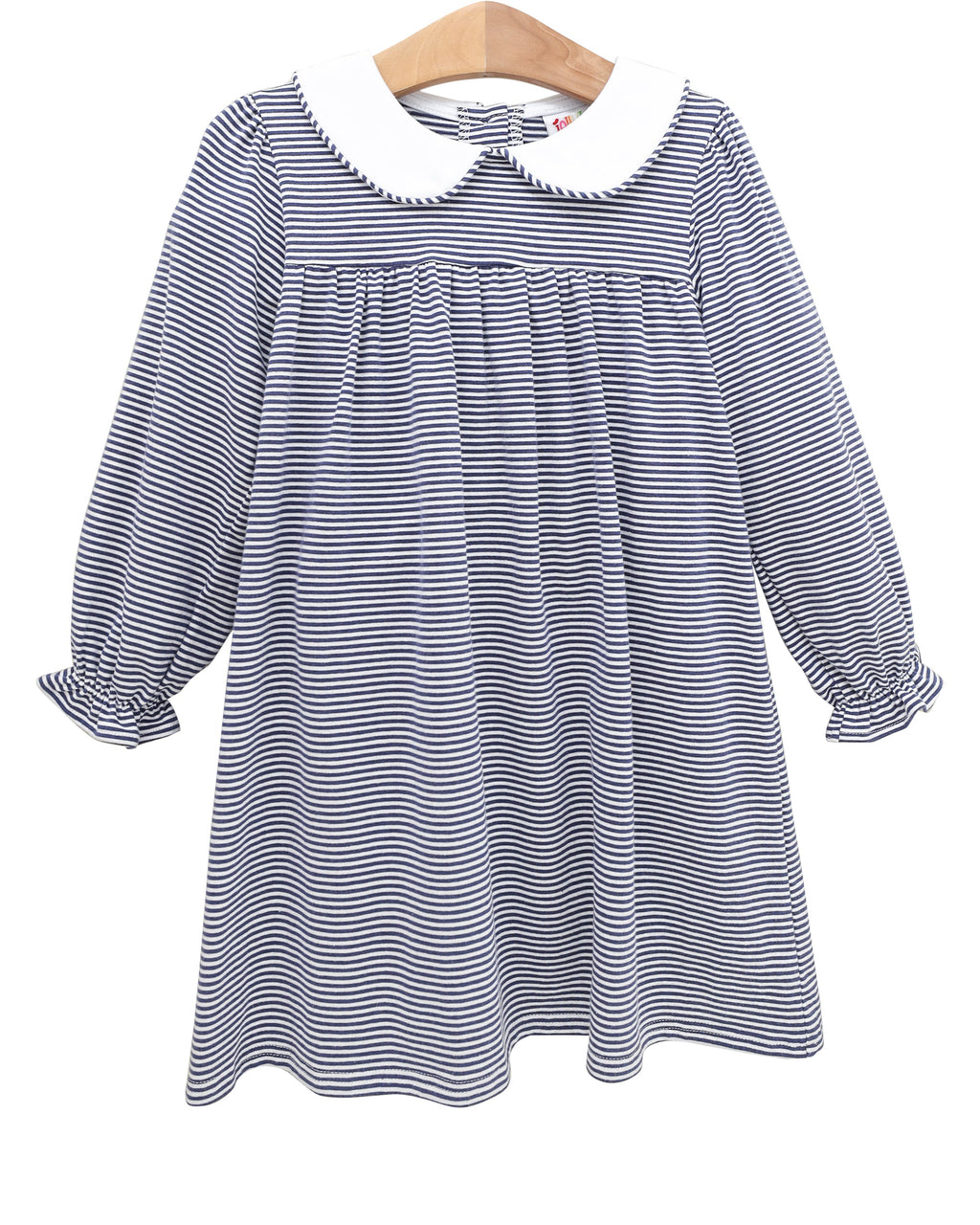 Lottie Dress - Navy Stripe