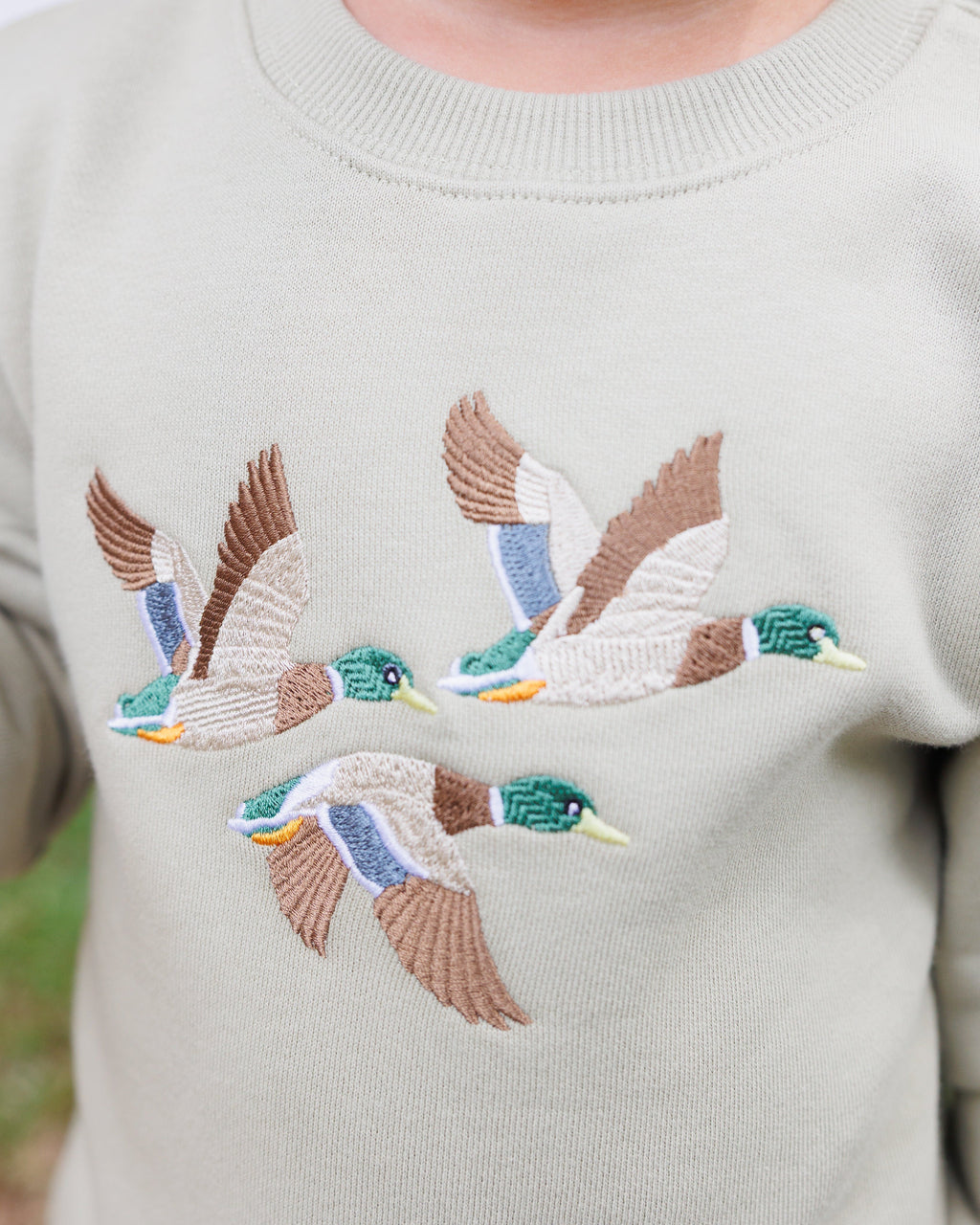 Mallard Trio French Terry Pullover