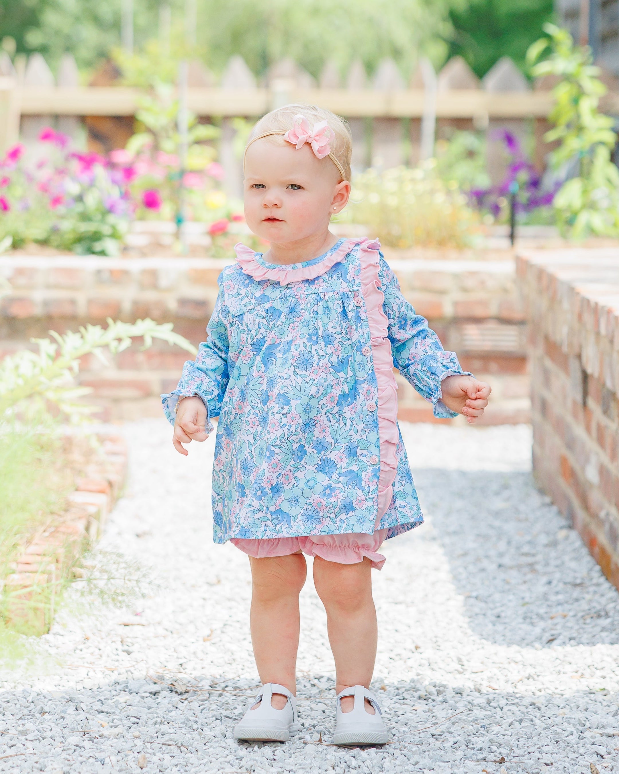 Painted Petals Clara Bloomers Set