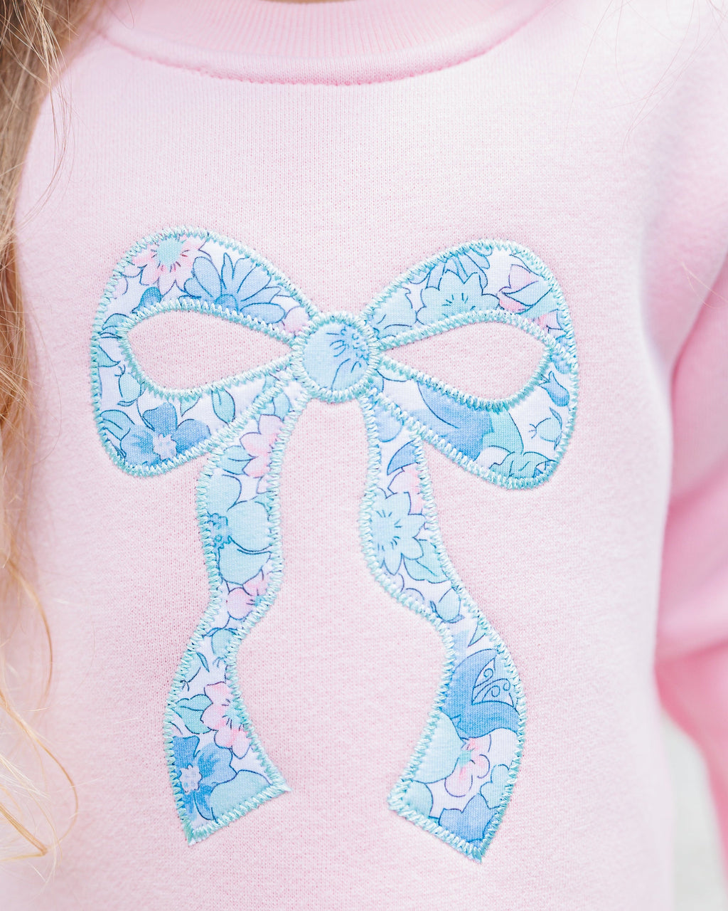 Painted Petals Ruffle Sweatshirt Set