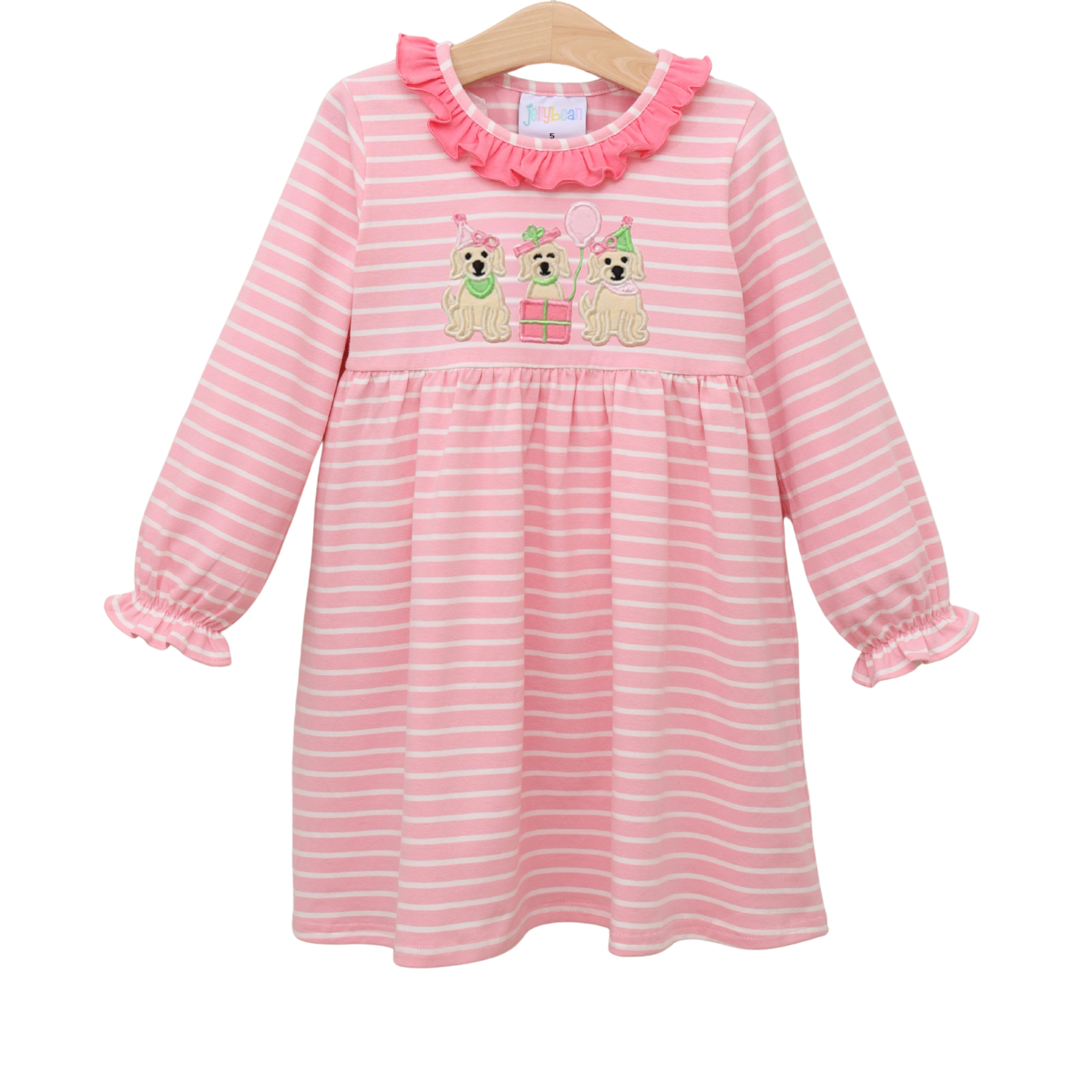 Puppy Party Pink Dress