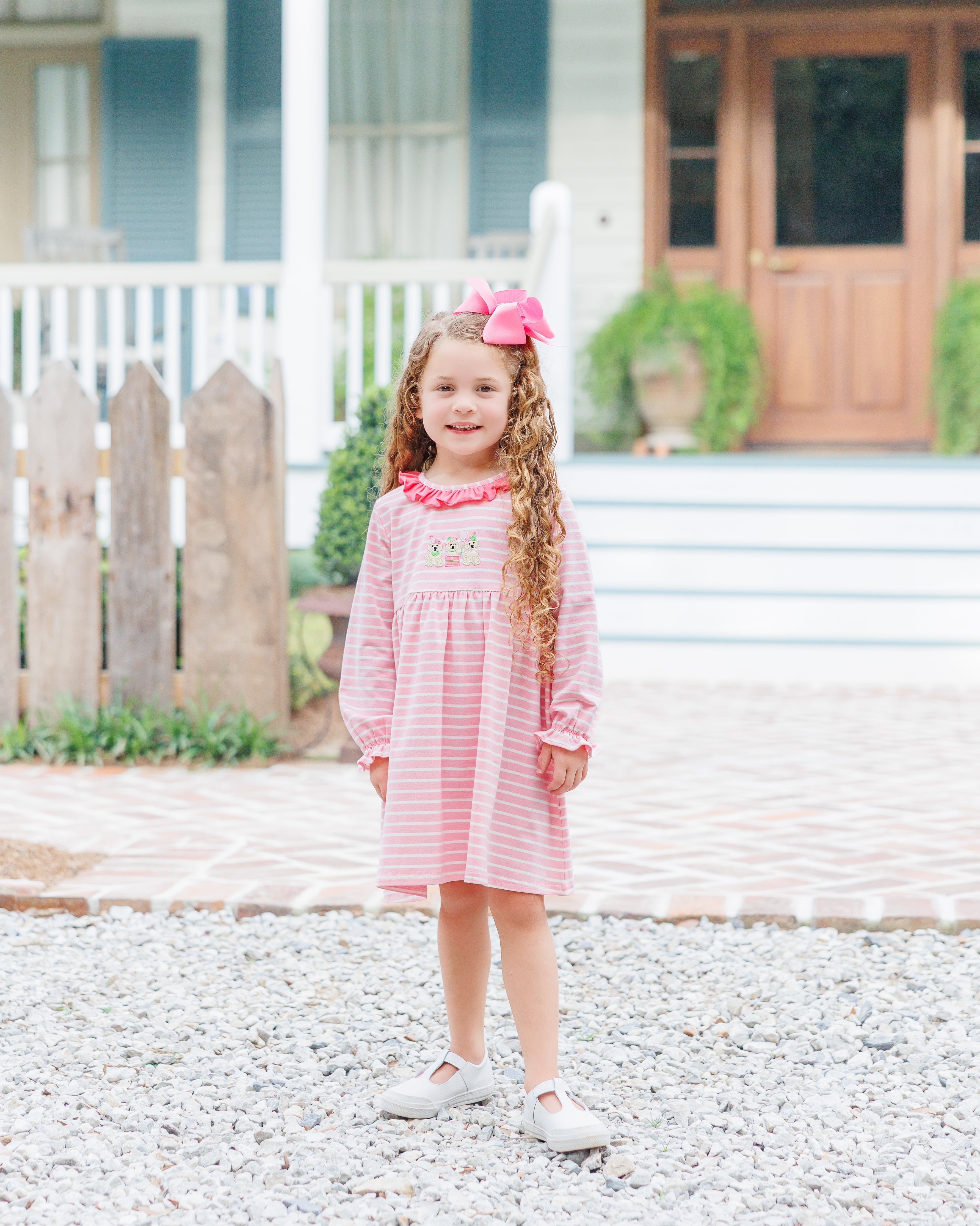 Puppy Party Pink Dress