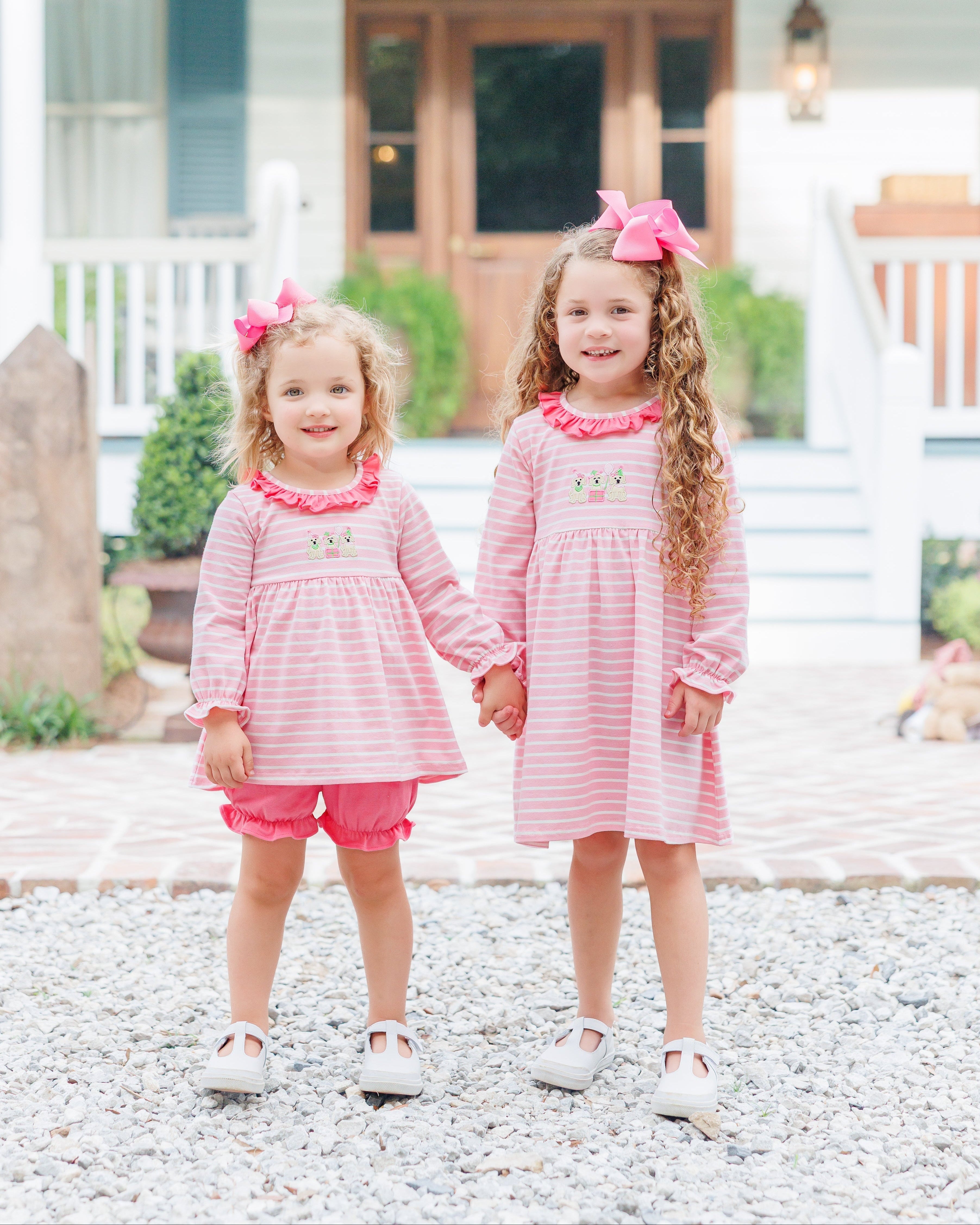 Puppy Party Pink Bloomer Set