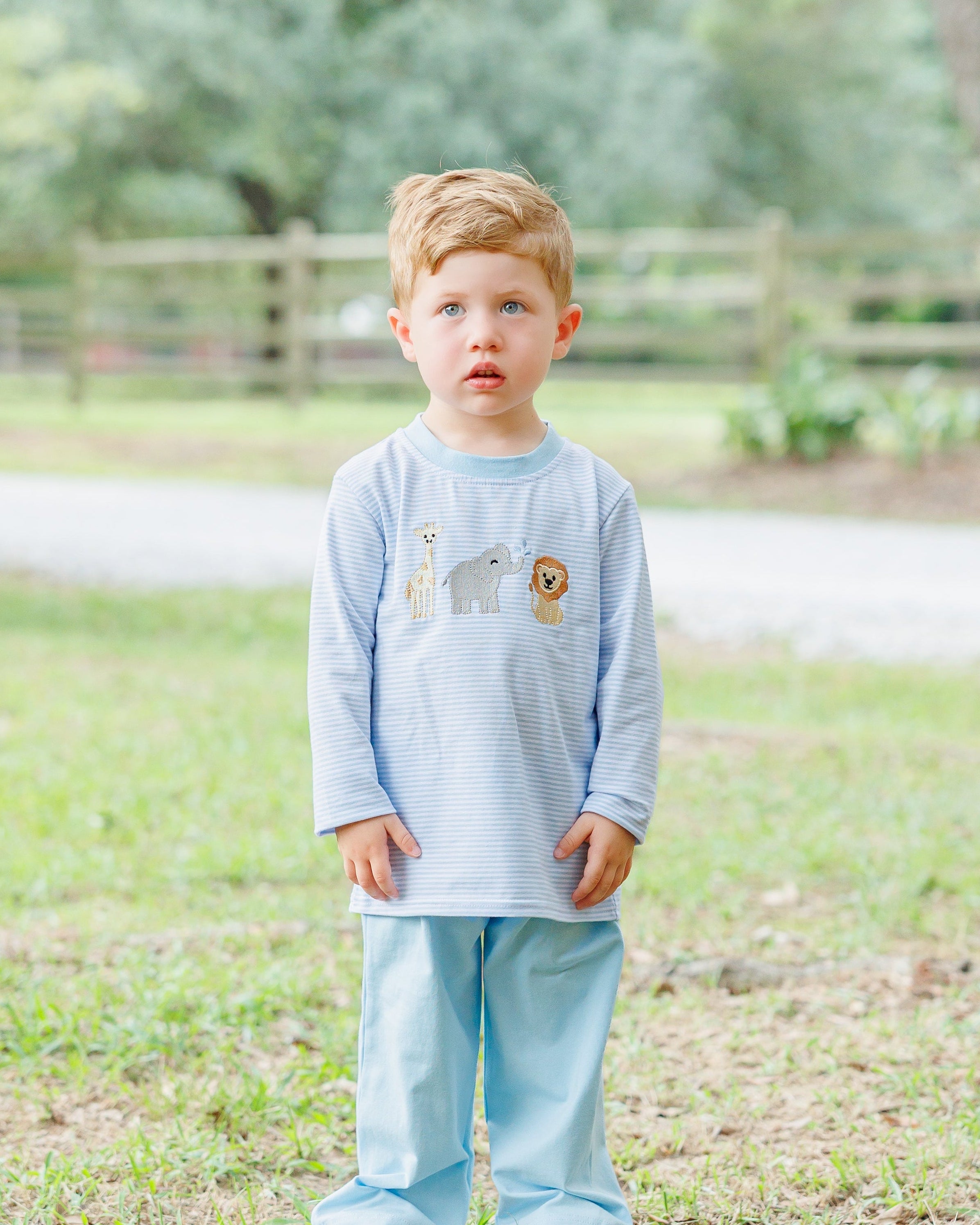 Zoo Crew Blue Pants Set