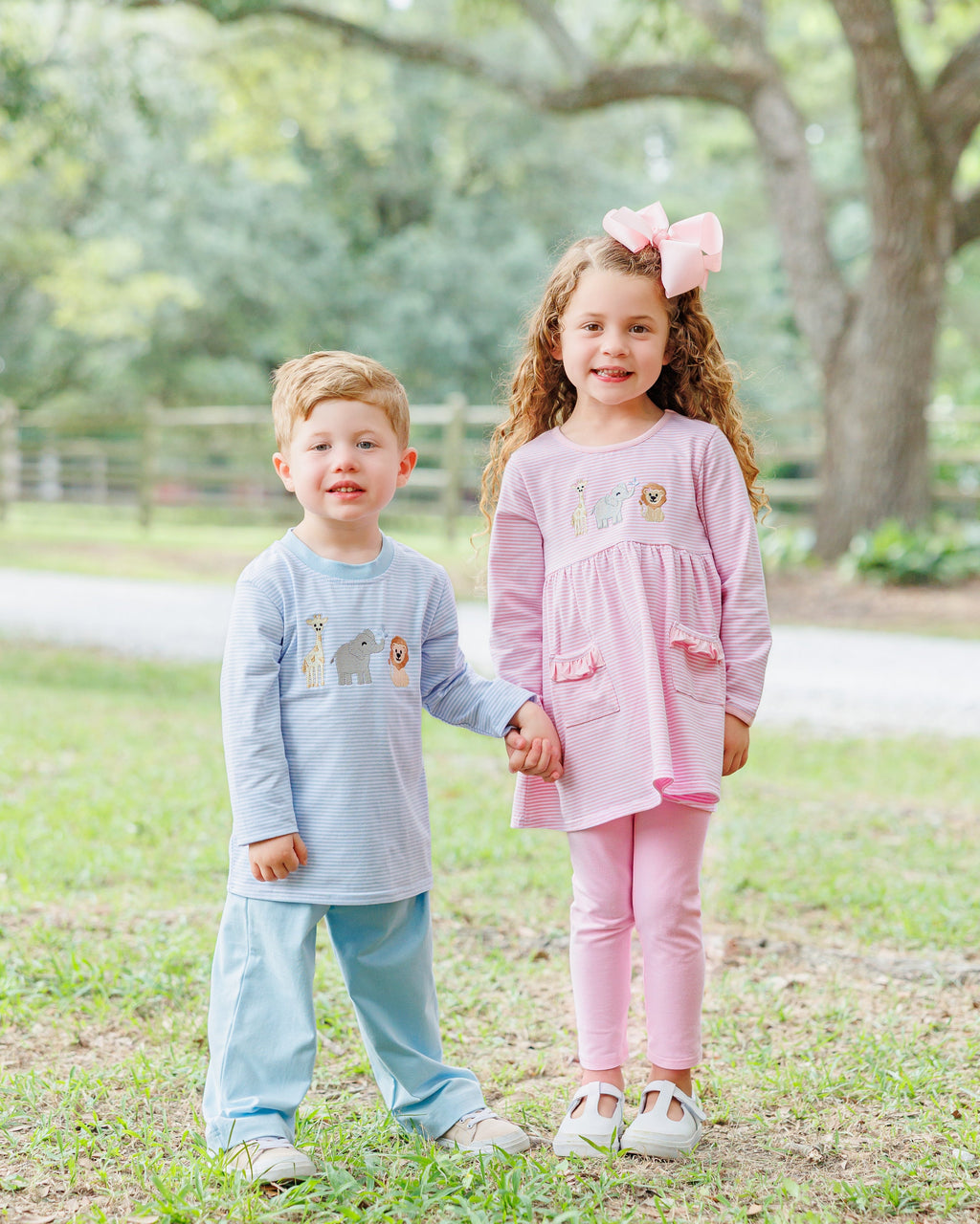 Zoo Crew Blue Pants Set