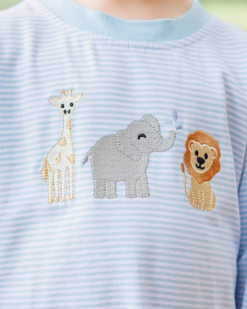 Zoo Crew Blue Romper