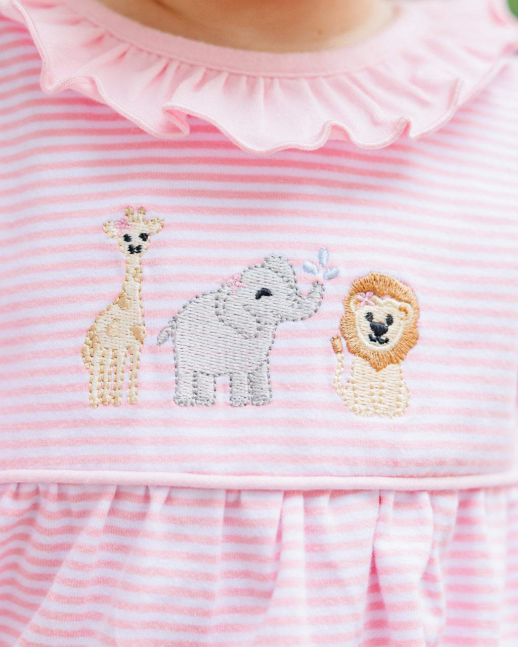 Zoo Crew Pink Ruffle Bubble