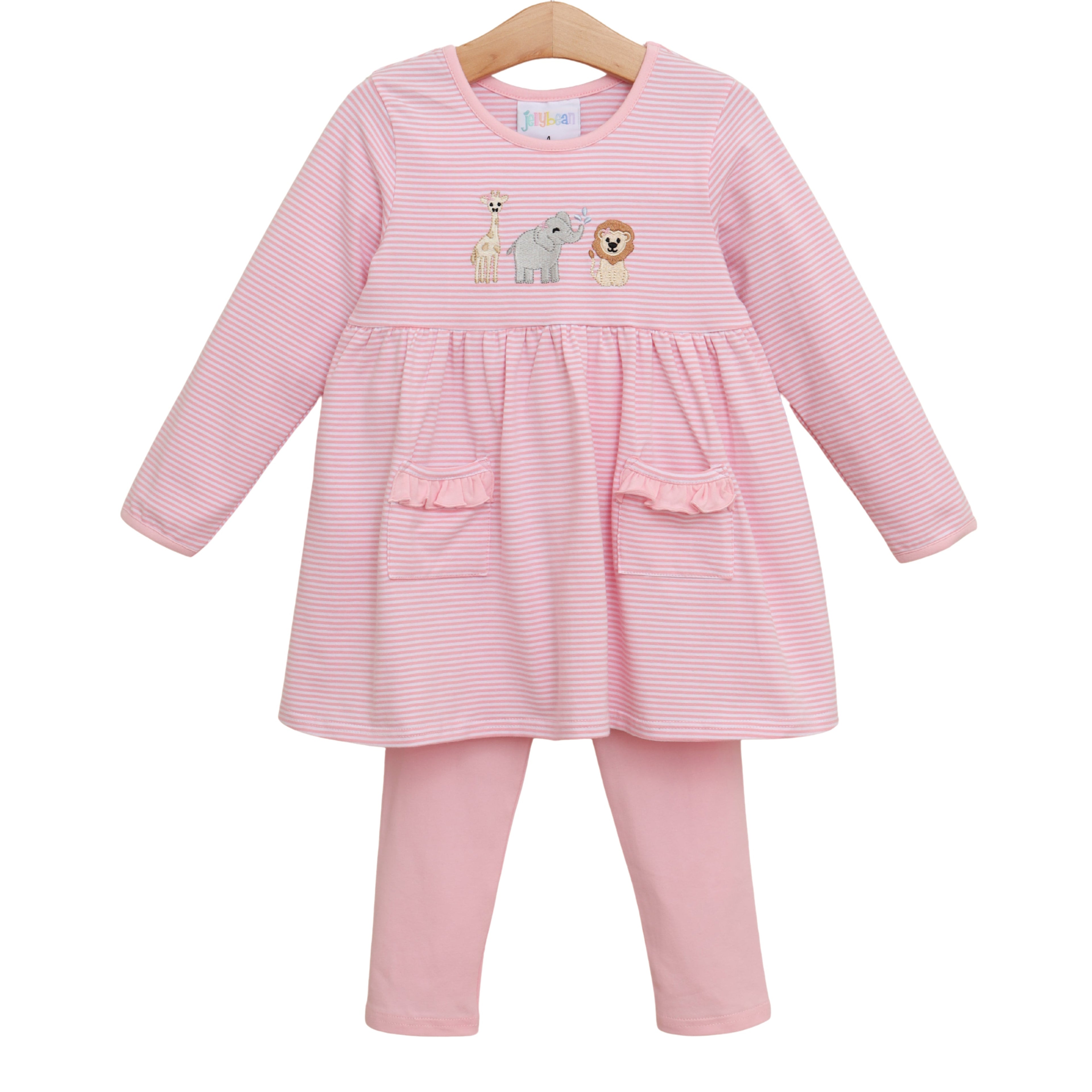 Zoo Crew Pink Pants Set