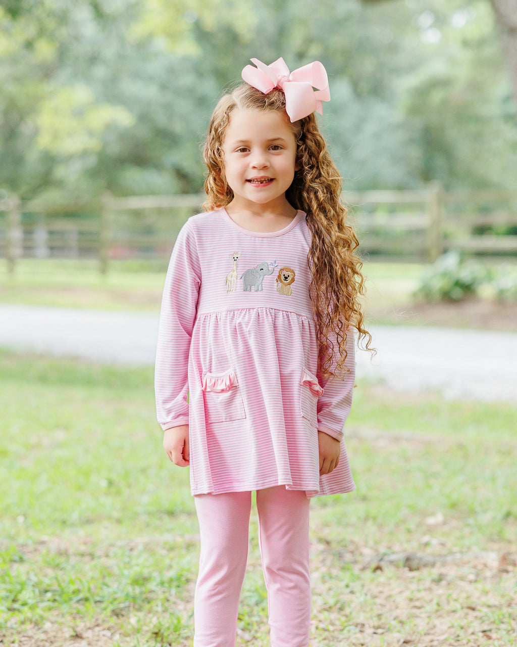 Zoo Crew Pink Pants Set